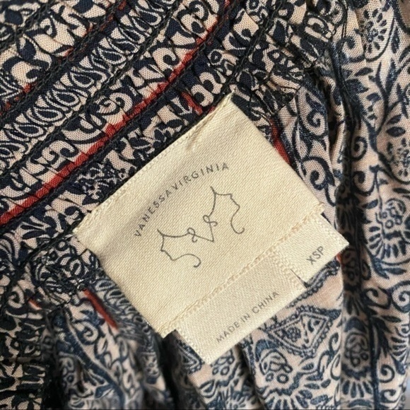 Anthropologie Vanessa Virginia • Augusta Off-Shoulder Lace Blouse - Picture 6 of 6